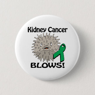 Chapa Redonda De 5 Cm El cáncer de riñón desata el diseño de la concienc