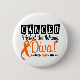 Chapa Redonda De 5 Cm El Cáncer De Riñón Se Metió En La Diva Errónea v3
