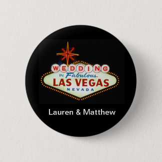 Chapa Redonda De 5 Cm El casarse en Las Vegas fabuloso