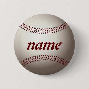 Chapa Redonda De 5 Cm El coche del equipo del juego del home run se divi