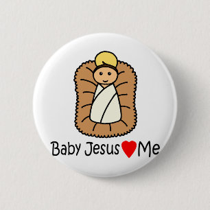 Chapa Redonda De 5 Cm El corazón del niño Jesús (me encanta)