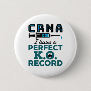 Chapa Redonda De 5 Cm El CRNA I tiene un récord de K.O perfecto
