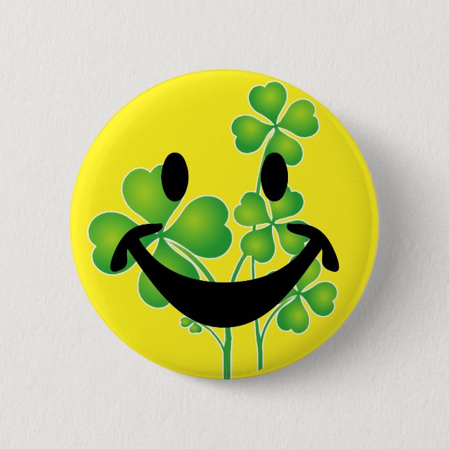 Chapa Redonda De 5 Cm El Día de San Patricio Atrapa tus ideas (Anverso)
