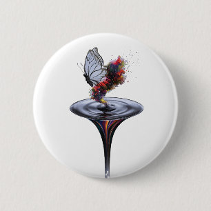 Chapa Redonda De 5 Cm El diseño del crecimiento personal inspirado en la