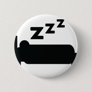 Chapa Redonda De 5 Cm el dormir del zzz del sleepyhead