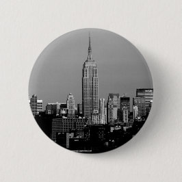Chapa Redonda De 5 Cm El Empire State Building