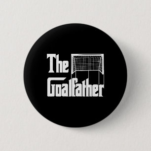 Chapa Redonda De 5 Cm El Entrenador De Portero De Fútbol Padre Goalfathe
