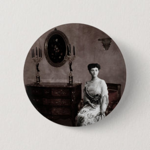 Chapa Redonda De 5 Cm El fantasma femenino