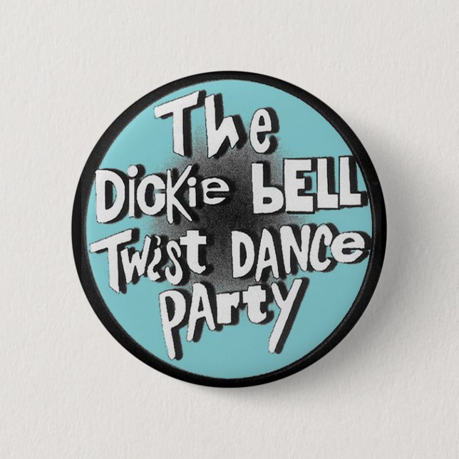 Chapa Redonda De 5 Cm El Fiesta Dickie Bell Twist Dance (Anverso)