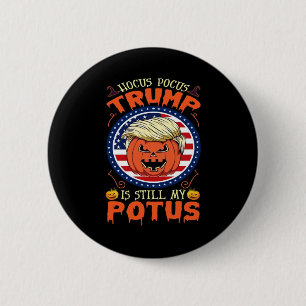 Chapa Redonda De 5 Cm El foco de hocus sigue siendo mi papa Trumpkin Hal