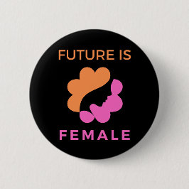 Chapa Redonda De 5 Cm El futuro es feminista