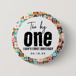Chapa Redonda De 5 Cm El gran cumpleaños 1