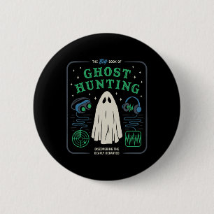 Chapa Redonda De 5 Cm El Gran Libro De La Caza Fantasma De Halloween