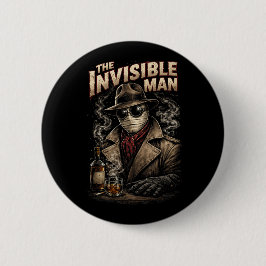 Chapa Redonda De 5 Cm El hombre invisible
