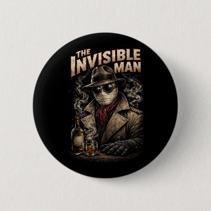 Chapa Redonda De 5 Cm El hombre invisible