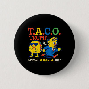 Chapa Redonda De 5 Cm El humor de los tacos tambalea a América del Taco