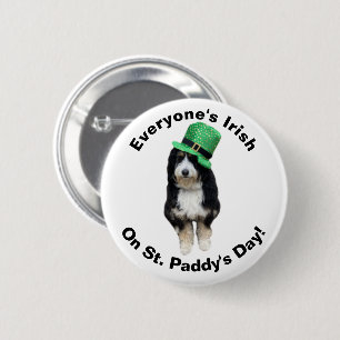 Chapa Redonda De 5 Cm El irlandés de todos en el Día de St Paddy es lind