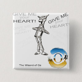 Chapa Redonda De 5 Cm El mago de Oz - lata woodnan - ilustracion