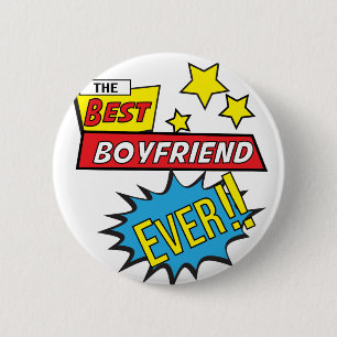 Chapa Redonda De 5 Cm El mejor cómic del arte pop del novio nunca