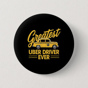 Chapa Redonda De 5 Cm El mejor conductor de Uber que jamás haya existido