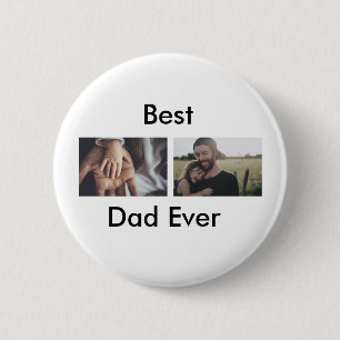 Chapa Redonda De 5 Cm el mejor papá, el feliz día del padre, agrega tu f