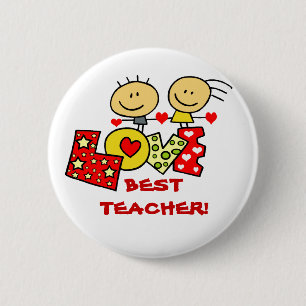 CHAPA REDONDA DE 5 CM EL MEJOR PROFESOR