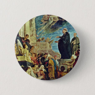 Chapa Redonda De 5 Cm El milagro de St Francis Javier de Rubens Peter