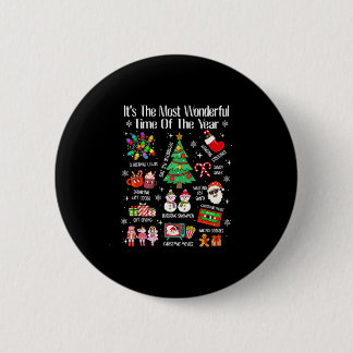 Chapa Redonda De 5 Cm El momento más maravilloso del año navidad xmas
