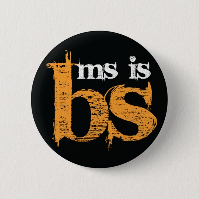 Chapa Redonda De 5 Cm El ms es BS (Anverso)