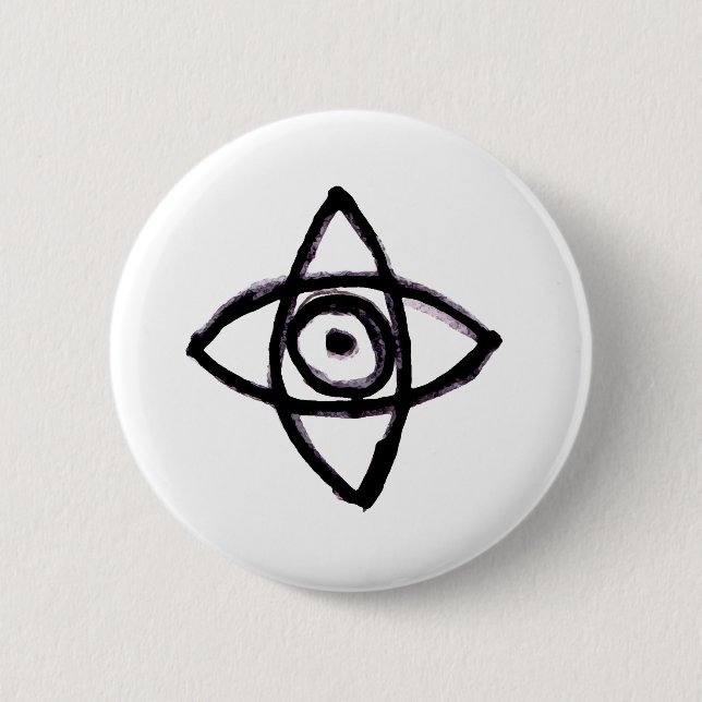 Chapa Redonda De 5 Cm El observador (Anverso)