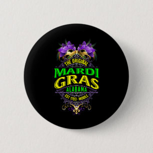 Chapa Redonda De 5 Cm El original móvil Alabyma Mardi Gras