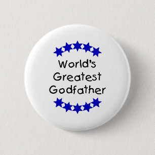 Chapa Redonda De 5 Cm El padrino más grande del mundo (DK. estrellas