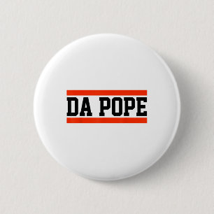 Chapa Redonda De 5 Cm El Papa de Chicago Leo Xiv Cardenal de los Camisas