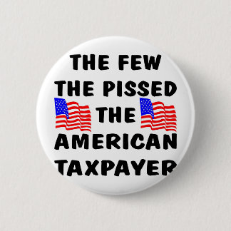 Chapa Redonda De 5 Cm El pocos Pissed el contribuyente americano