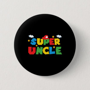 Chapa Redonda De 5 Cm El regalo del tío del padre del sobrino nieto