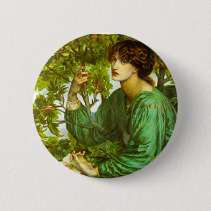 Chapa Redonda De 5 Cm El sueño del día de Dante Gabriel Rossetti