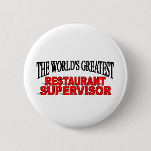 Chapa Redonda De 5 Cm El supervisor más grande del restaurante del mund