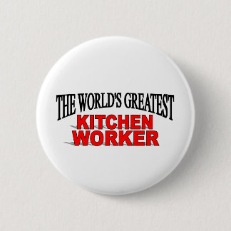 Chapa Redonda De 5 Cm El trabajador más grande de la cocina del mundo