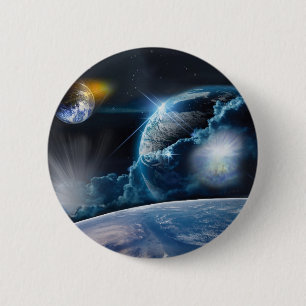 Chapa Redonda De 5 Cm El viaje de un ser de luz
