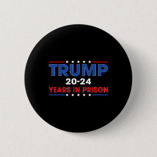 Chapa Redonda De 5 Cm El Viejo Trump De 20 A 24 Años En Prisión, Diverti
