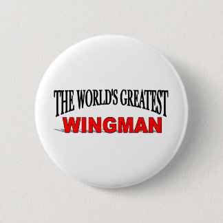 Chapa Redonda De 5 Cm El Wingman más grande del mundo