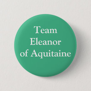 Chapa Redonda De 5 Cm Eleanor del Equipo de Aquitania
