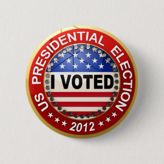 Chapa Redonda De 5 Cm Elección presidencial 2012 que voté