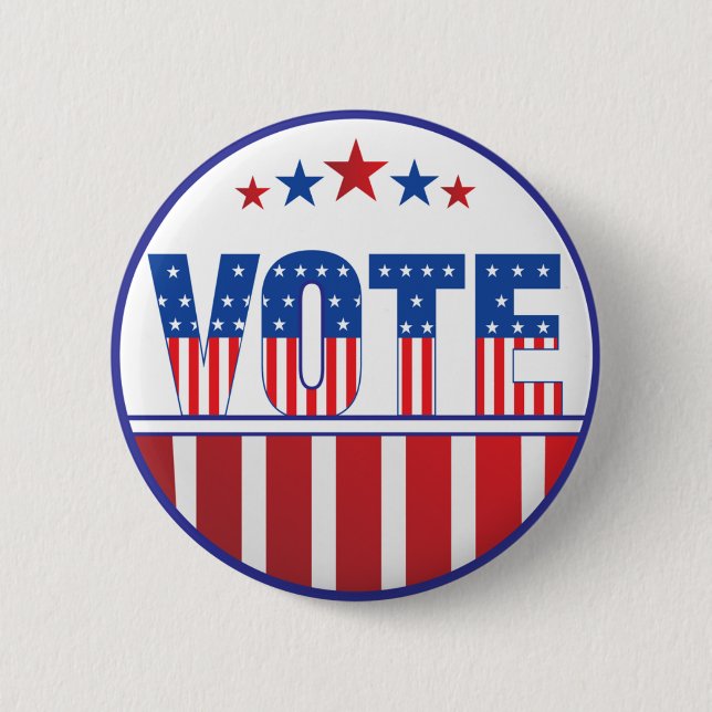 Chapa Redonda De 5 Cm Elecciones 2024 (Anverso)