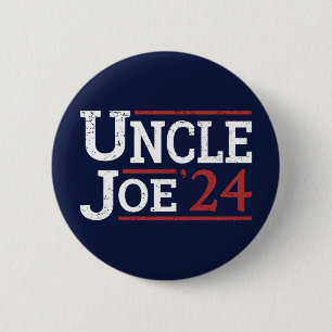 Chapa Redonda De 5 Cm Elecciones 2024 - Tío Joe I