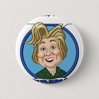 Chapa Redonda De 5 Cm Elecciones de Hilary Clinton 2016