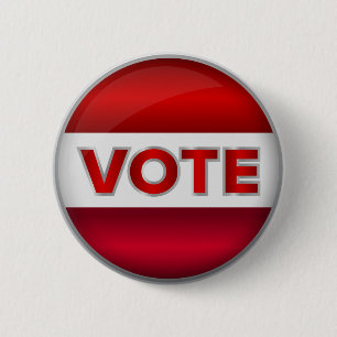 Chapa Redonda De 5 Cm Elecciones de voto