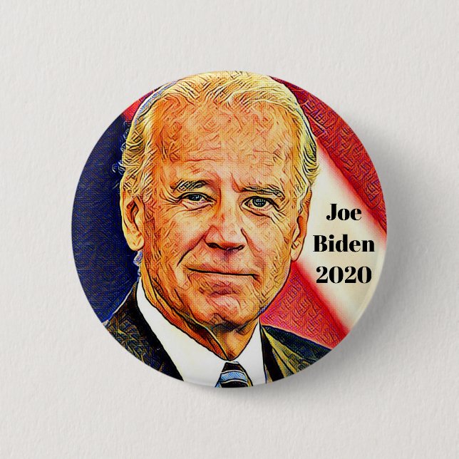 Chapa Redonda De 5 Cm Elecciones Joe Biden-2020_ (Anverso)