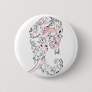 Chapa Redonda De 5 Cm elefante ornamental