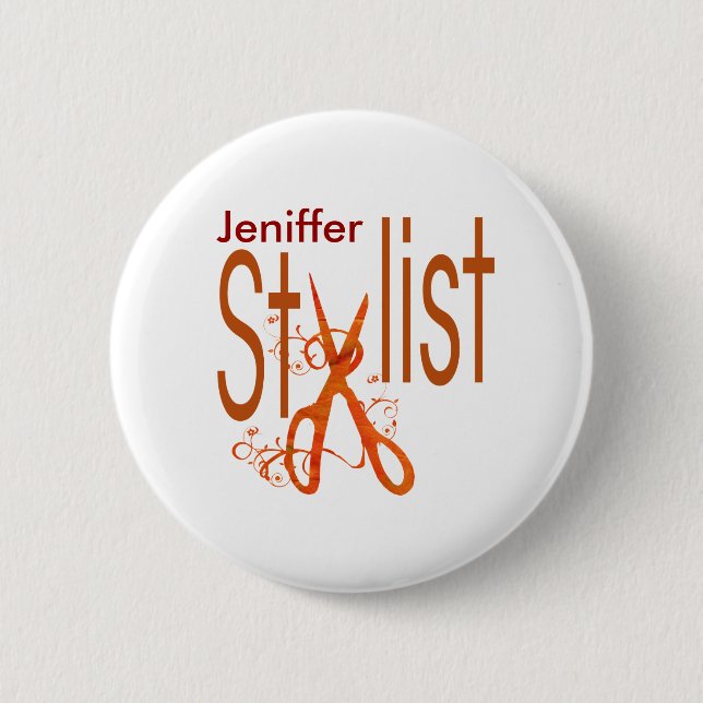 Chapa Redonda De 5 Cm Elegante Diseño Elegante (Anverso)